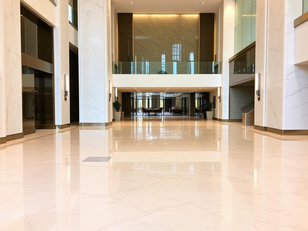Corporate lobby restoration